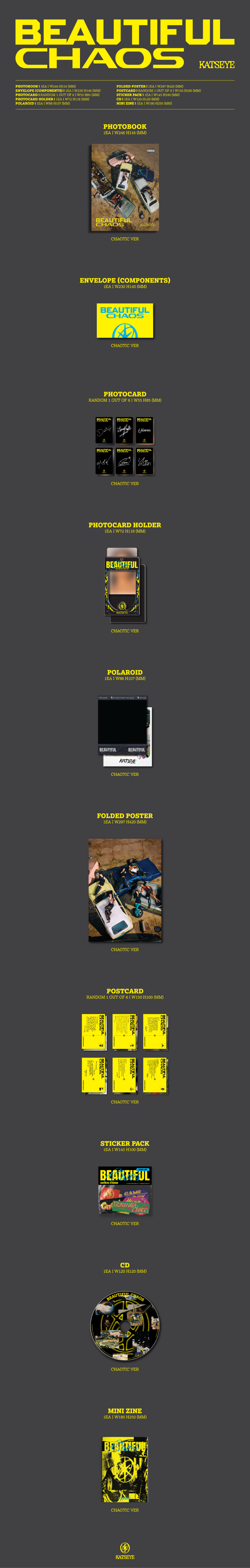 KATSEYE - BEAUTIFUL CHAOS