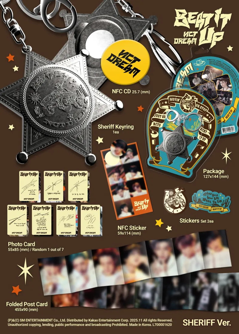NCT DREAM – Beat It Up (Sheriff Version) (6th Mini Album)