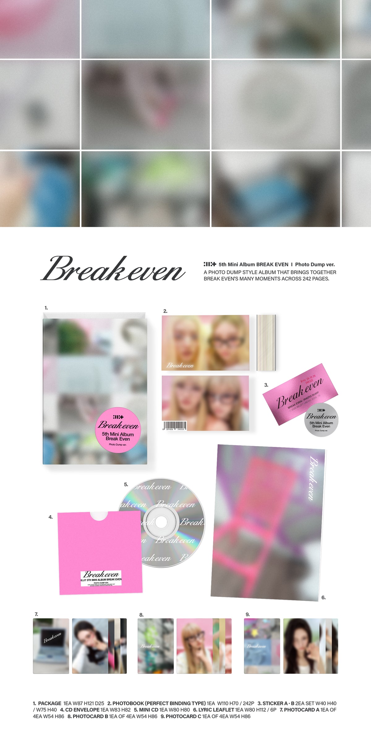 ILLIT - BREAK EVEN (Photo Dump Ver.)