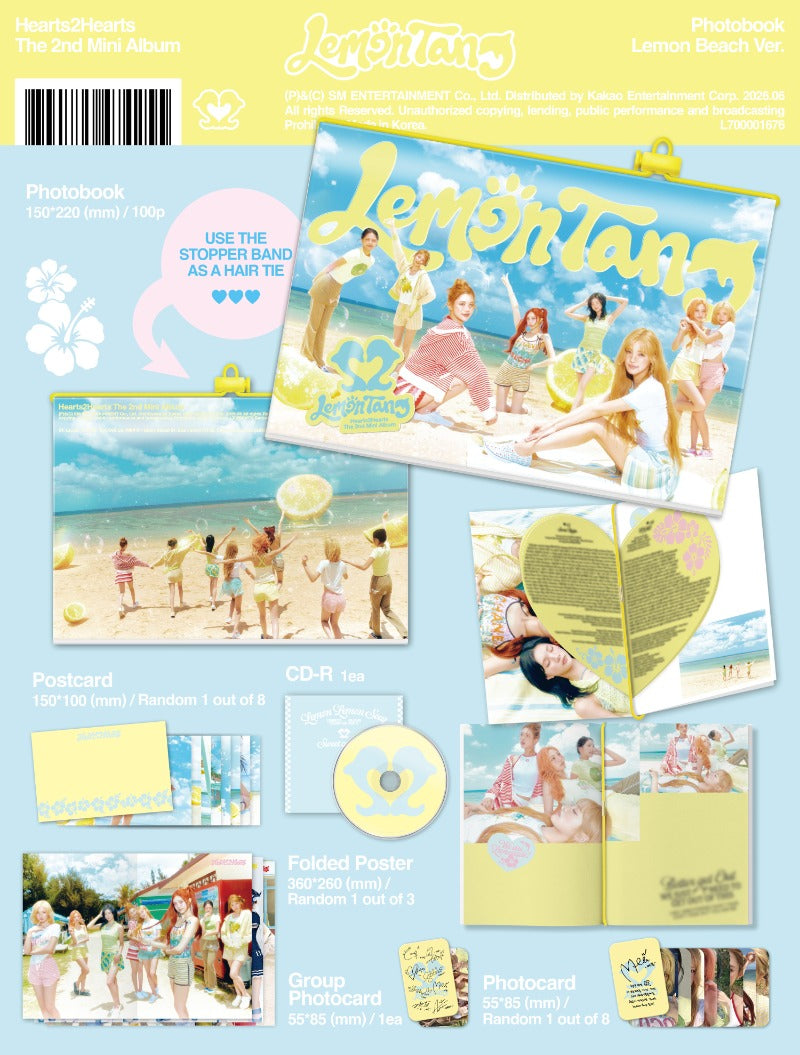 Hearts2Hearts - Lemon Tang (Photobook Version) Random