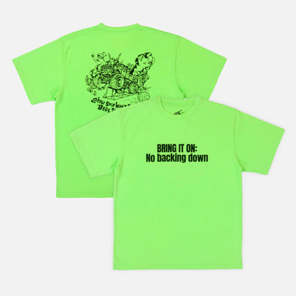 NCT DREAM - 6TH MINI ALBUM 'Beat It Up' MD: T-SHIRT (NEON GREEN VER.)