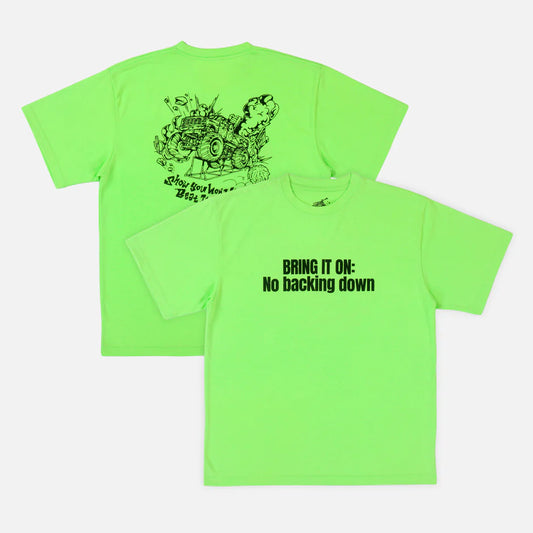 NCT DREAM - 6TH MINI ALBUM 'Beat It Up' MD: T-SHIRT (NEON GREEN VER.)