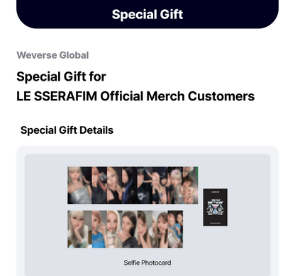 LE SSERAFIM - MADE MY NIGHT OFFICIAL MD