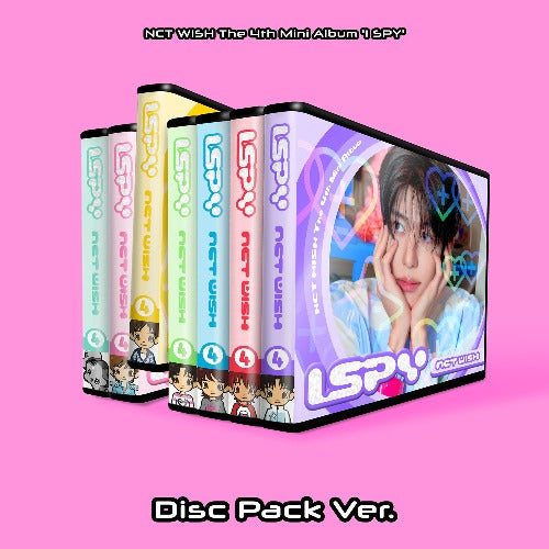 NCT WISH - I SPY (Disk Pack Ver.) + POB