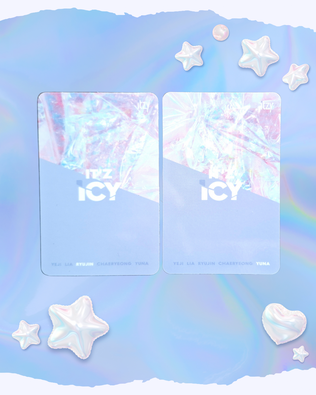 ITZY - It'z Icy - Album Photocards - Ryujin & Yuna
