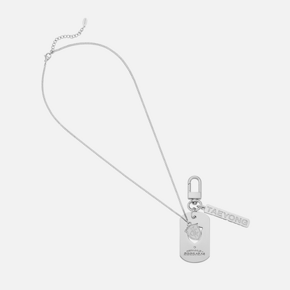 TAEYONG (NCT) - [WELCOME BACK SET] NECKLACE & TAG KEYRING