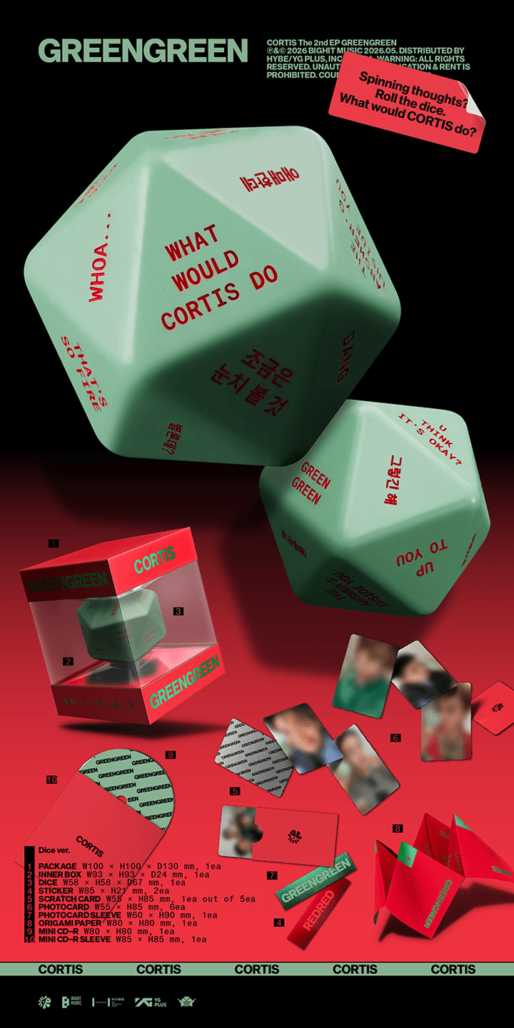 CORTIS - GREENGREEN - [DICE VER.]