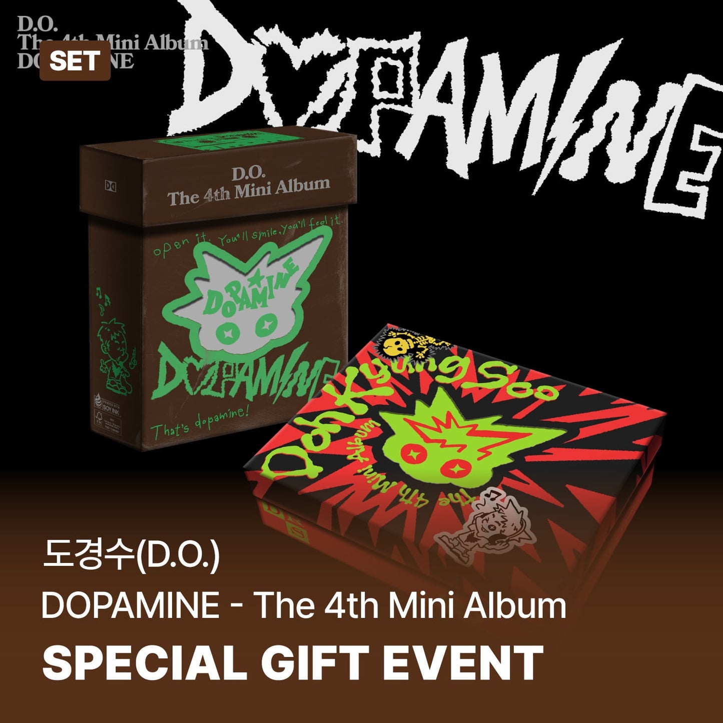 D.O. (EXO) - DOPAMINE + POB