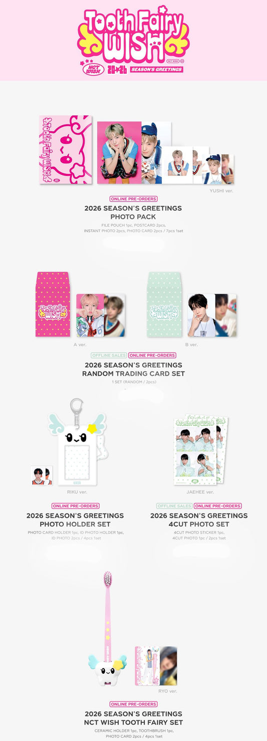 NCT WISH - 2026 SEASON'S GREETINGS OFFICIAL MERCHANDISE