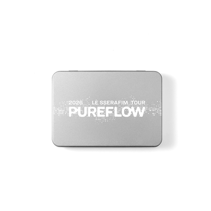 LE SSERAFIM - [PUREFLOW] 2026 TOUR OFFICIAL MD - TIN CASE STICKER SET