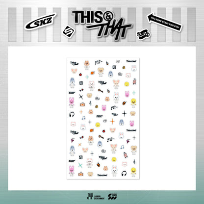 STRAY KIDS - MICRO STICKER [Week 1 THIS & THAT POP-UP MD]