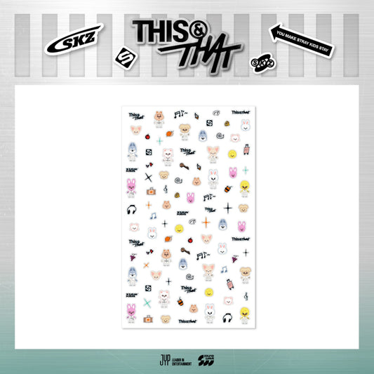 STRAY KIDS - MICRO STICKER [Week 1 THIS & THAT POP-UP MD]
