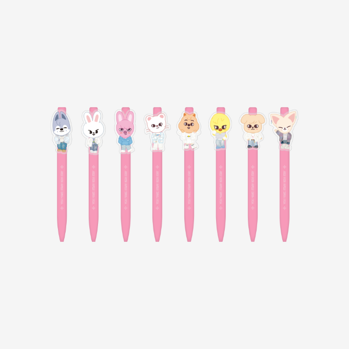 Stray Kids - [5th Fanmeeting [SKZ 5'CLOCK MD] CHARACTER GEL PEN