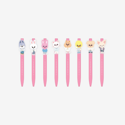 Stray Kids - [5th Fanmeeting [SKZ 5'CLOCK MD] CHARACTER GEL PEN