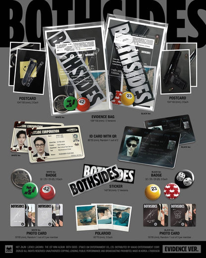 NCT JNJM - 1ST MINI ALBUM [BOTH SIDES] (EVIDENCE Ver.)