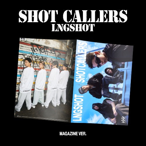LNGSHOT - EP Album [SHOT CALLERS] (Magazine Ver.)