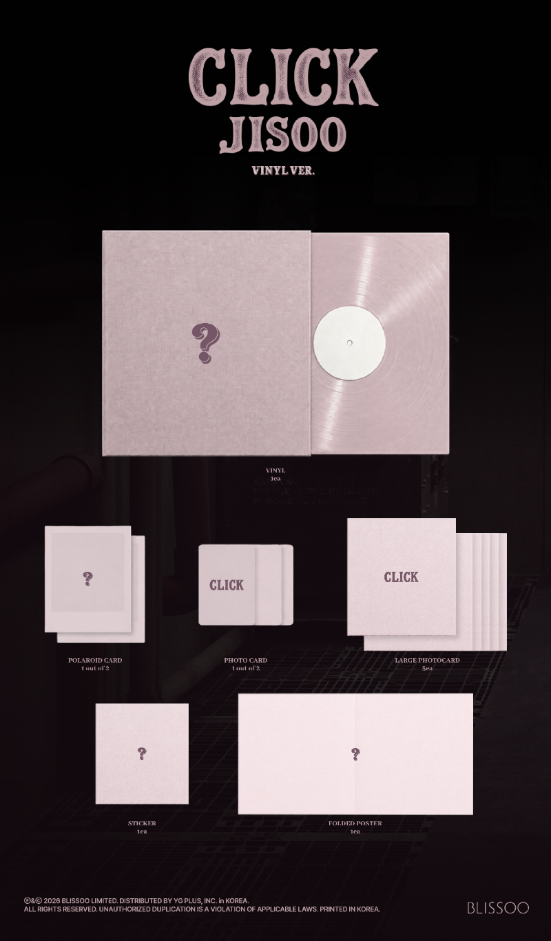 JISOO (BLACKPINK) - CLICK (VINYL VER.)
