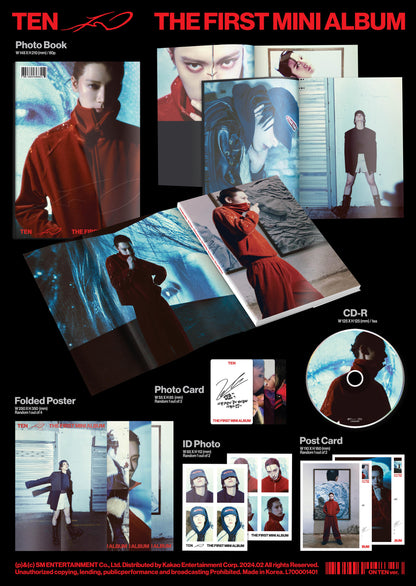 TEN (NCT) - TEN (THE 1ST MINI ALBUM) ON TEN VER.