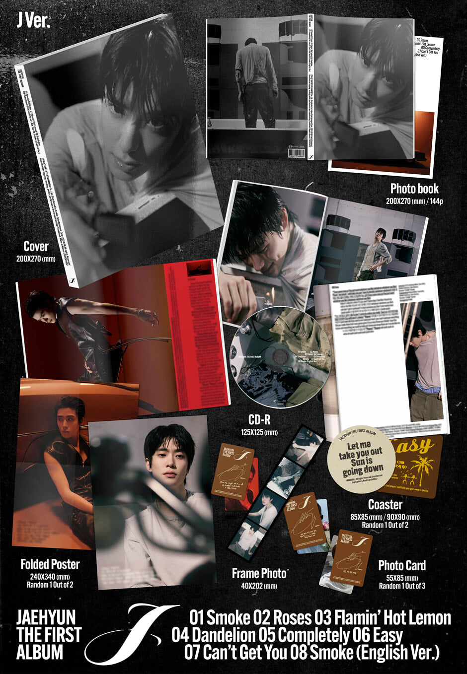 JAEHYUN (NCT) - 1st Album: J [J Ver.]