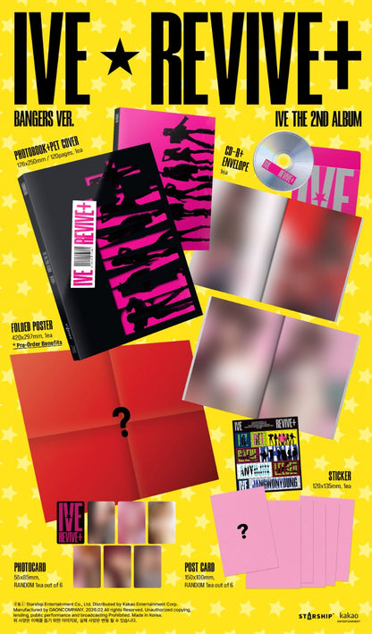 IVE - Revive+ (Standard ver.) + POB