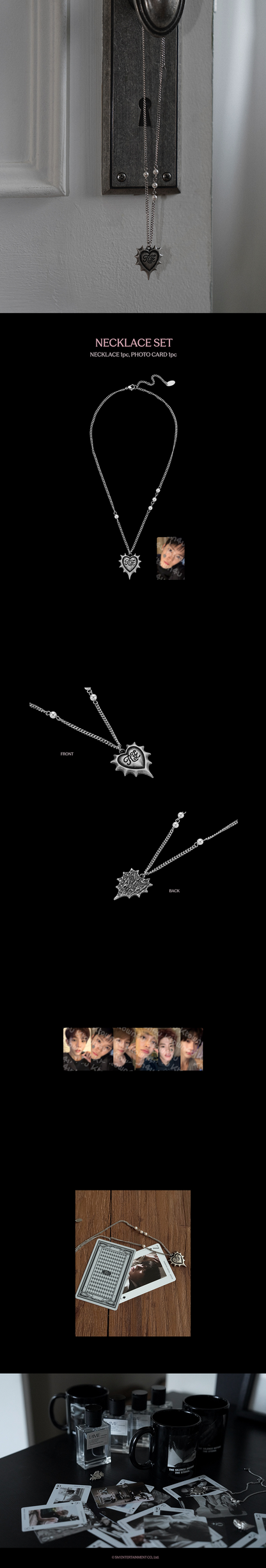 RIIZE -  NECKLACE SET [SILENCE INSIDE THE FAME] MD