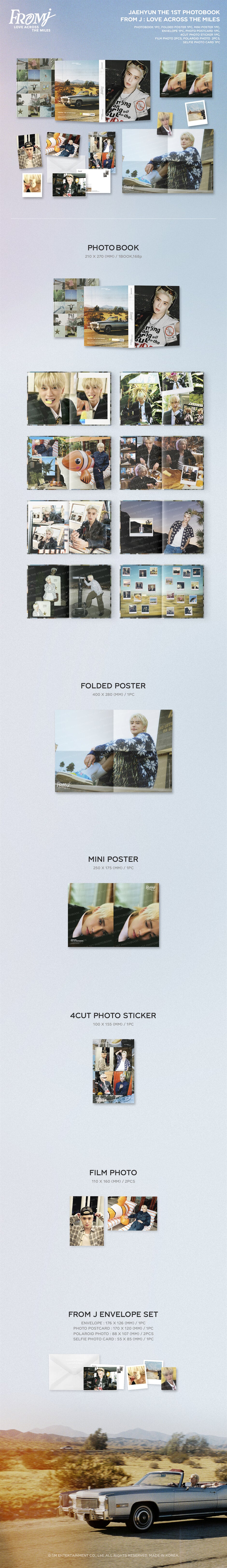 JAEHYUN (NCT) - THE 1ST PHOTOBOOK (FROM J : LOVE ACROSS THE MILES)