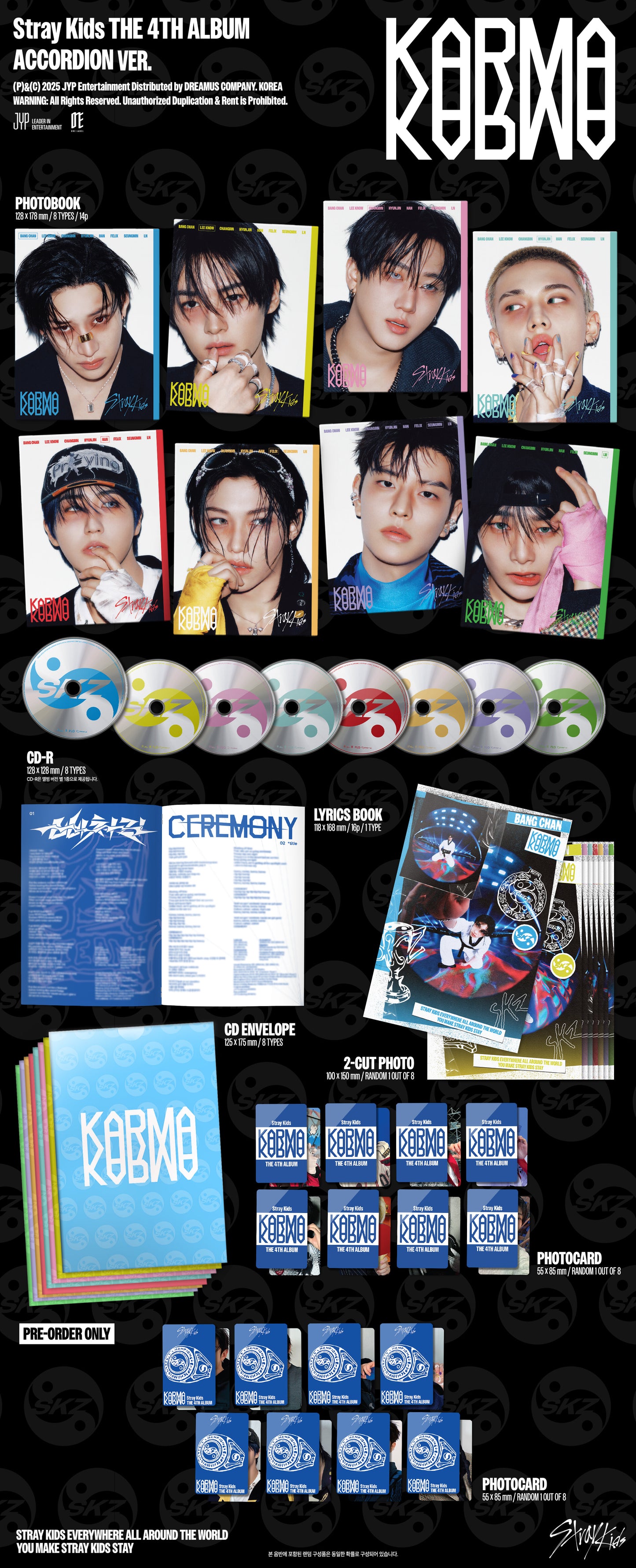 Stray Kids - KARMA - [ACCORDION VER.] (Member Choice)