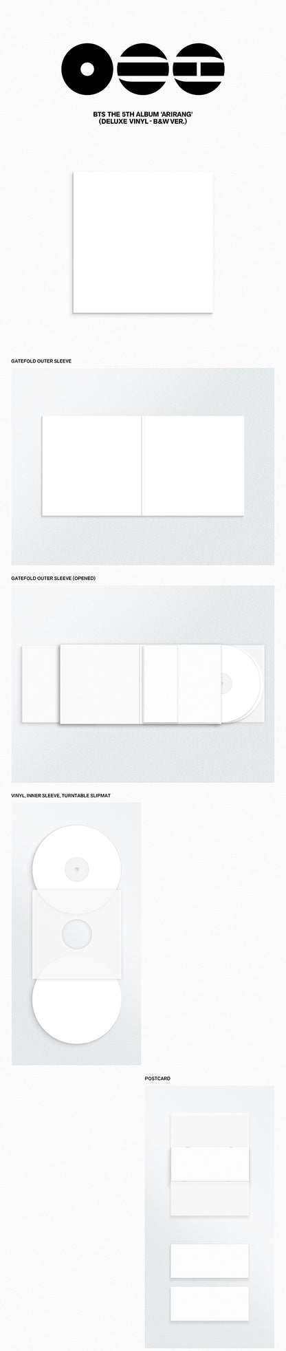 BTS - The 5th Album - “ARIRANG” - Deluxe Vinyl