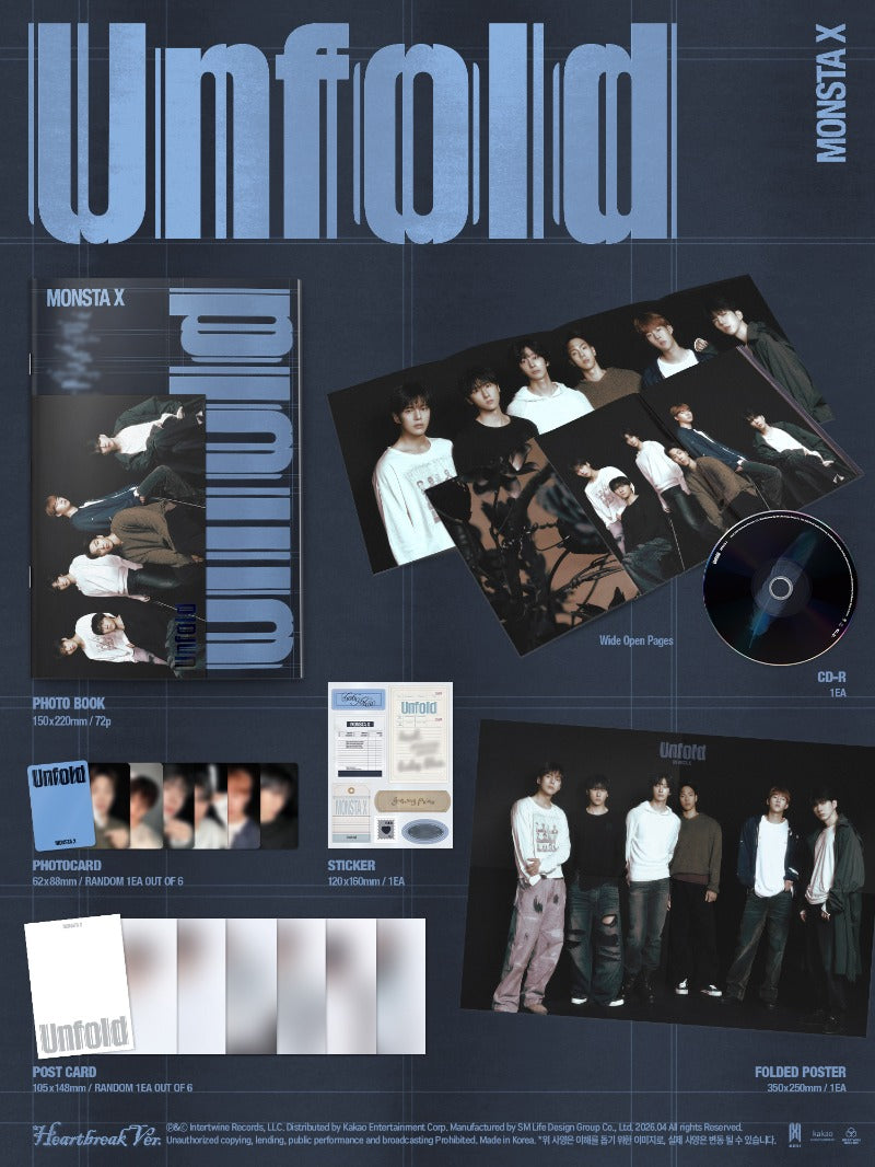 MONSTA X - UNFOLD
