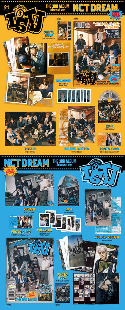 NCT DREAM – ISTJ  (Photobook Version)