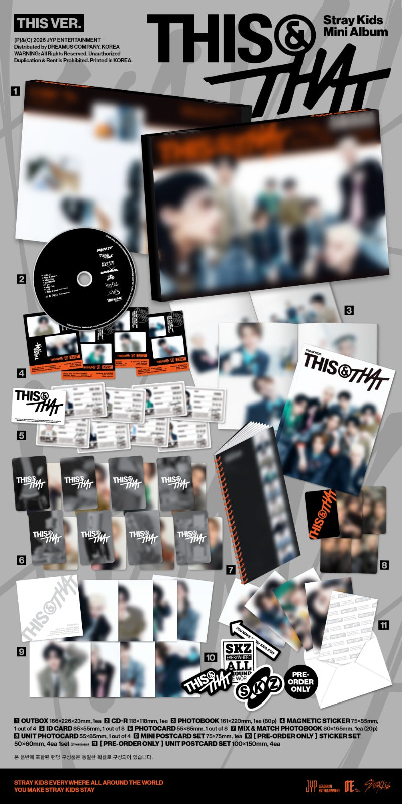 Stray Kids - THIS & THAT + POB