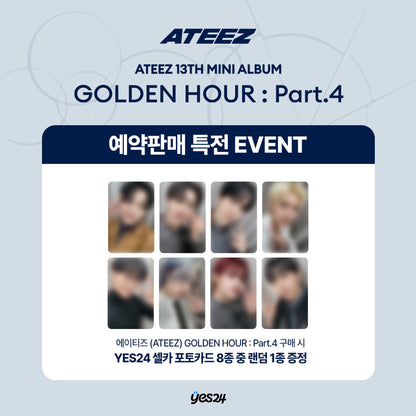ATEEZ  - GOLDEN HOUR : Part.4 (13th Mini Album) + POB