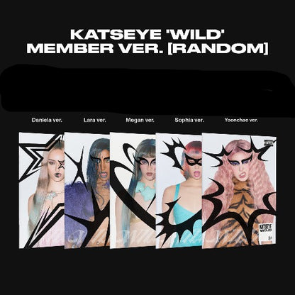KATSEYE – WILD (MEMBER VER.) + POB