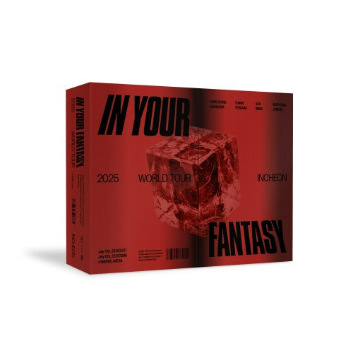 ATEEZ - 2025 WORLD TOUR [IN YOUR FANTASY] INCHEON DVD + POB