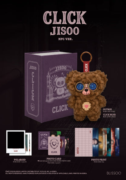 JISOO (BLACKPINK) - CLICK (CLICK BABY BEAR NFC VER.)