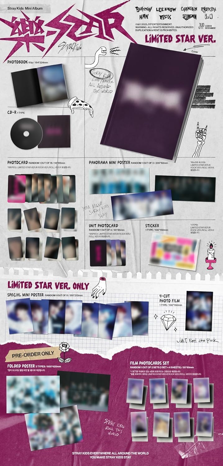 STRAY KIDS - 樂-STAR (LIMITED STAR VER.)