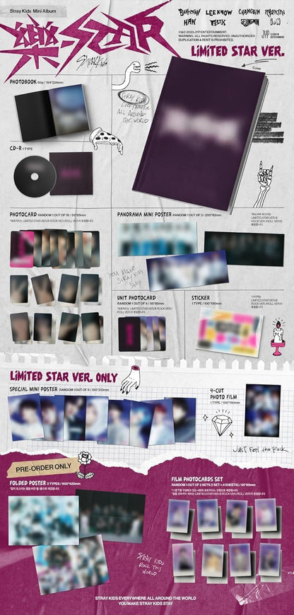 STRAY KIDS - 樂-STAR (LIMITED STAR VER.)