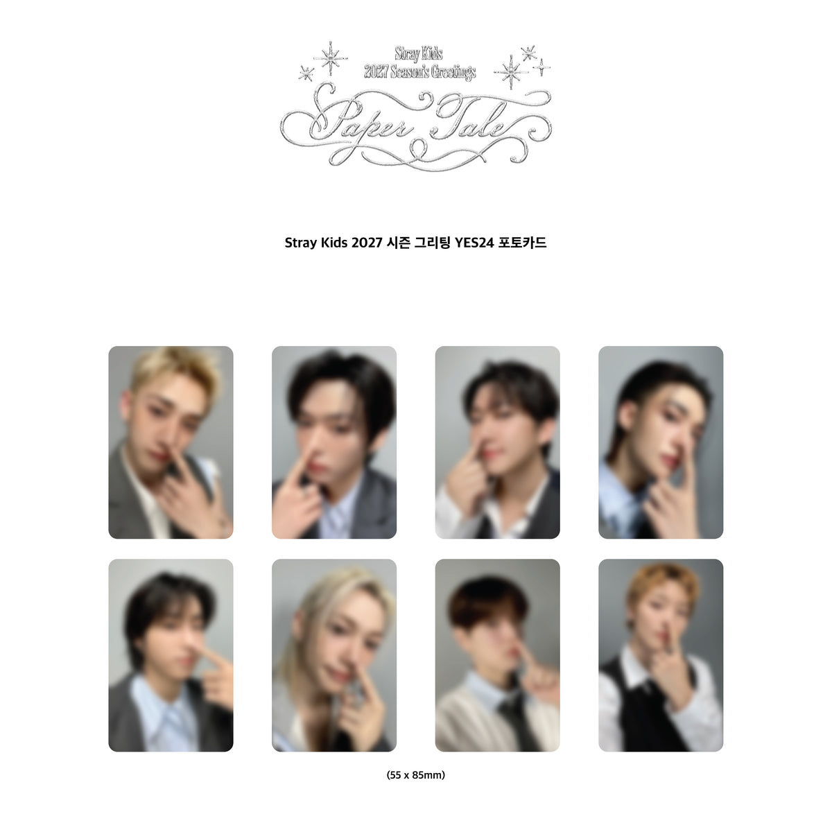 STRAY KIDS - 2027 SEASON'S GREETINGS (PAPER TALE) + POB