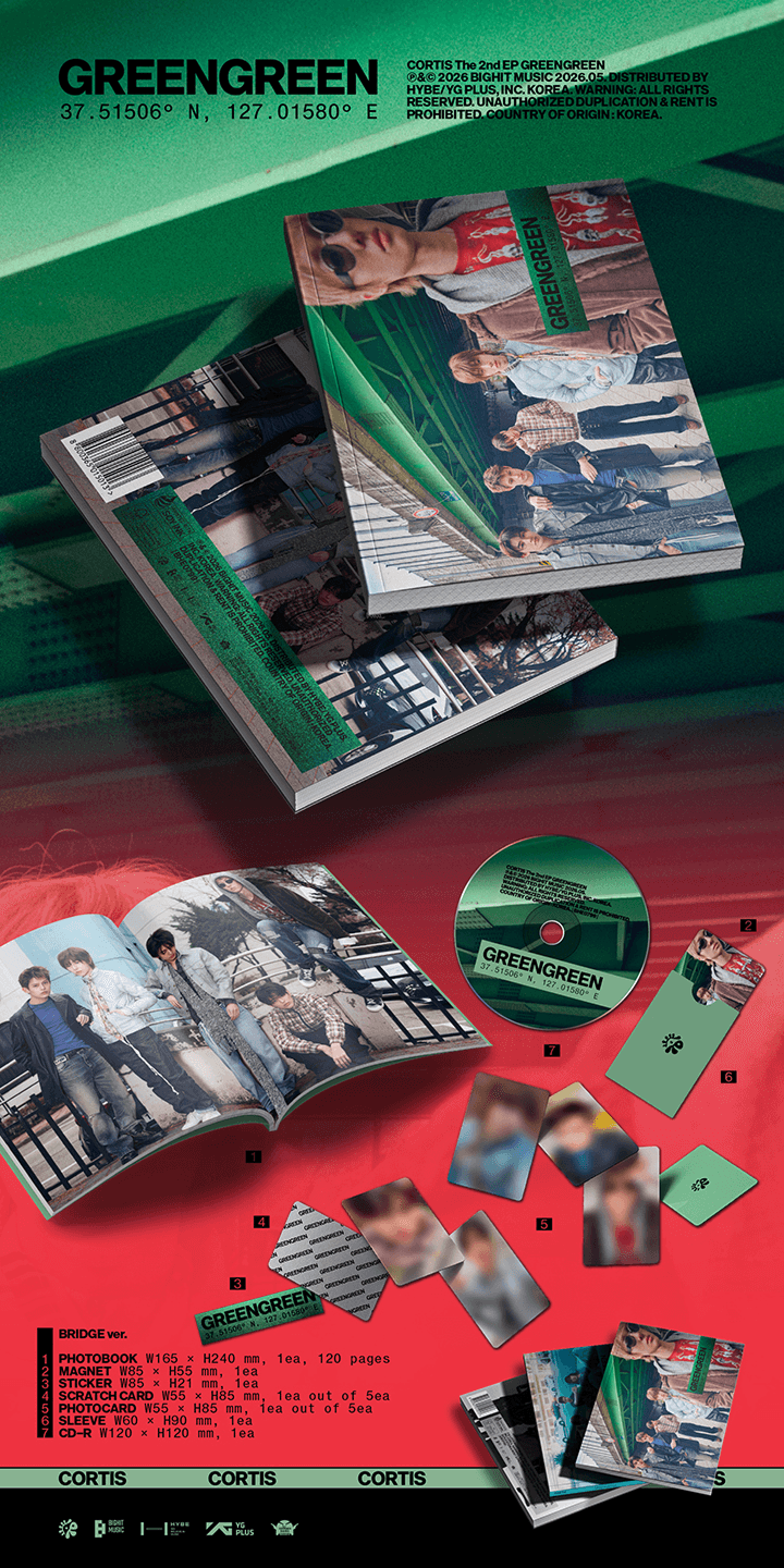CORTIS - GREENGREEN - [PHOTOBOOK VER.]