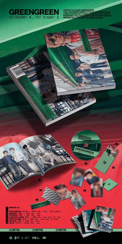 CORTIS - GREENGREEN - [PHOTOBOOK VER.]