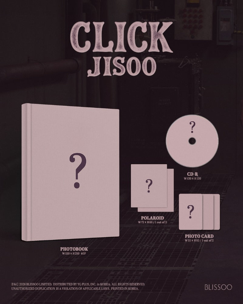 JISOO (BLACKPINK) - CLICK (PHOTOBOOK VER.)