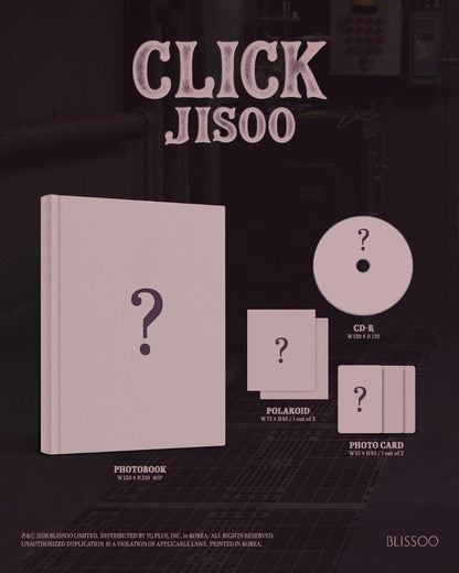 JISOO (BLACKPINK) - CLICK (PHOTOBOOK VER.)