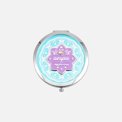 AESPA - ANTIQUE HAND MIRROR + Photcard + Cicle card