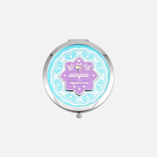 AESPA - ANTIQUE HAND MIRROR + Photcard + Cicle card