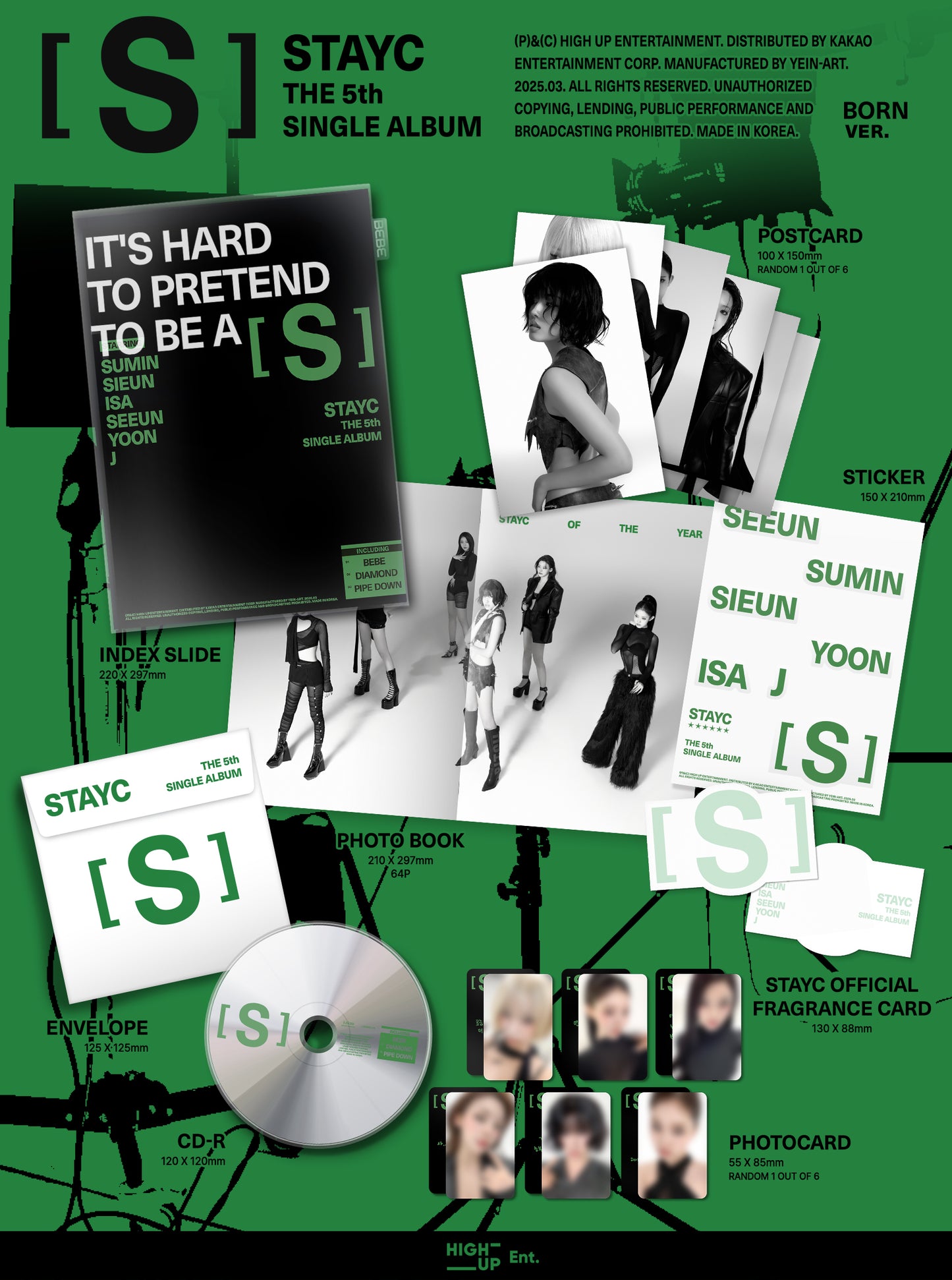 STAYC – S (5th Single Album) (Random)