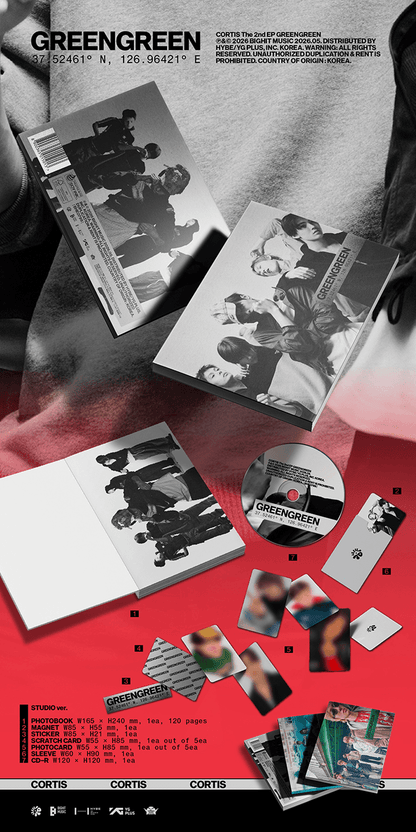 CORTIS - GREENGREEN - [PHOTOBOOK VER.]