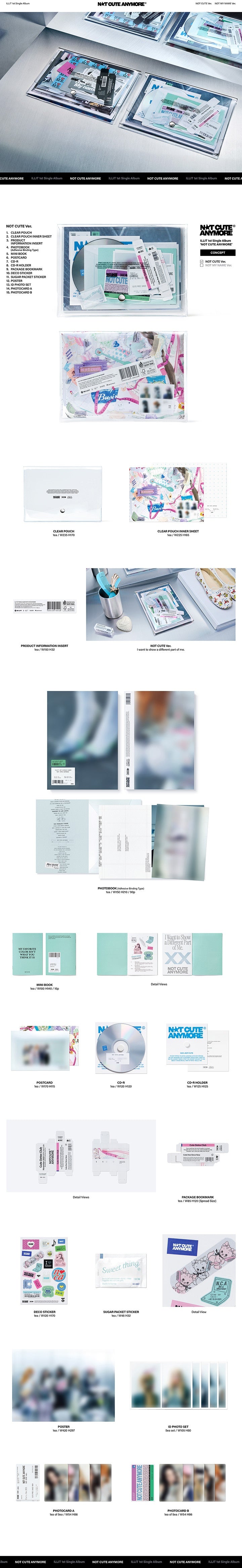ILLIT - 1st Single Album 'NOT CUTE ANYMORE'