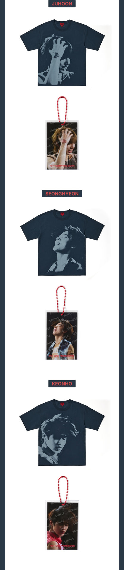 CORTIS - PHOTO T-SHIRT (NAVY)