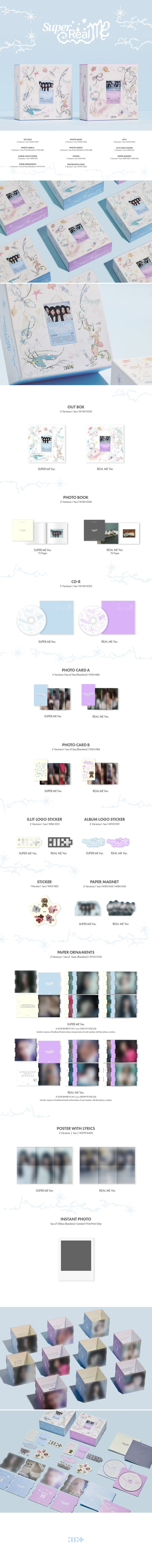 ILLIT - 1st Mini Album: SUPER REAL ME