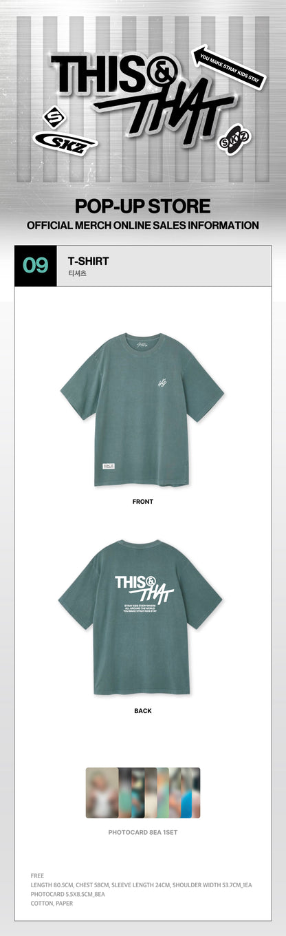 STRAY KIDS - T-SHIRT [Week 1 THIS & THAT POP-UP MD]